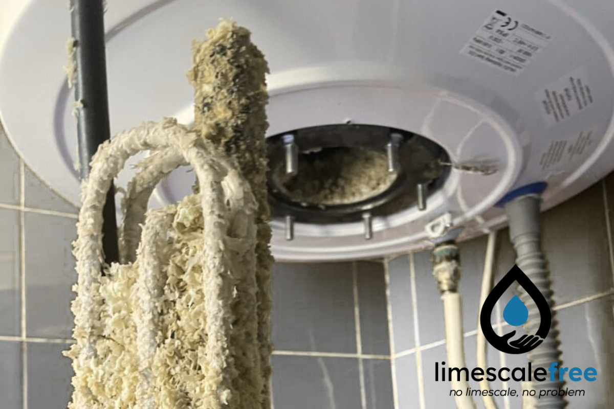 Boiler damage caused by hard water and limescale in Malta